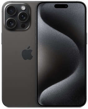 Смартфон Apple A3105 iPhone 15 Pro Max 1Tb черный титан MU6Y3J/A
