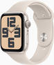 Умные часы, браслет Apple Смарт-часы Watch SE 2023 A2723 44мм OLED корп.сияющая звезда Sport Band рем.сияющая звезда разм.брасл.:160-210мм