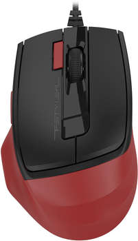Мышь A4TECH Fstyler FM45S Air красный/черный оптическая