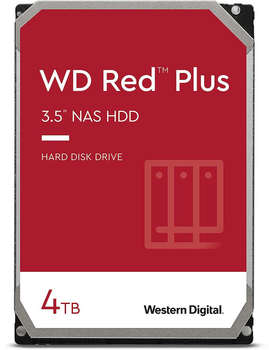 Жесткий диск HDD Жесткий диск SATA-III 4TB WD40EFPX NAS Red Plus  256Mb 3.5"