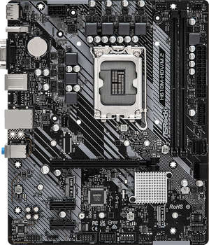 Материнская плата ASRock H610M-H2/M.2 D5 Soc-1700 Intel H610 2xDDR5 mATX AC`97 8ch GbLAN+HDMI
