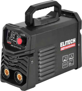 Сварочный аппарат ELITECH WM 220 Pulse инвертор MMA/TIG-Lift 7.5кВт