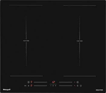 Варочная поверхность Weissgauff Индукционная HI 642 BSCM Dual Flex черный