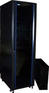 Шкаф, стойка LANMASTER Шкаф коммутационный  напольный 42U 600x1000мм пер.дв.стекл задн.дв.перфор.2-хст. 2 бок.пан. 800кг черный IP20
