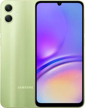 Смартфон Samsung SM-A055F Galaxy A05 64Gb 4Gb зеленый моноблок 3G 4G 2Sim 6.7" 720x1600 Android 13 50Mpix 802.11 a/b/g/n/ac GPS GSM900/1800 GSM1900 TouchSc microSD max1024Gb