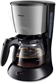 Кофеварка Philips капельная HD7435/20 700Вт серебристый/черный
