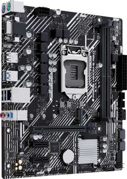 Материнская плата ASUS PRIME H510M-E R2.0 Soc-1200 Intel H470 2xDDR4 mATX AC`97 8ch GbLAN+VGA+HDMI+DP