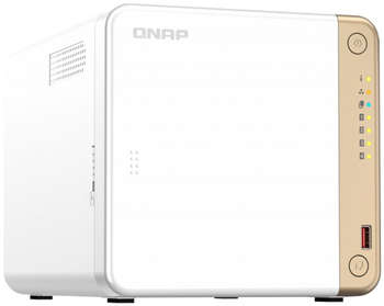 Хранилище данных QNap Сетевое хранилище NAS Original TS-462-4G 4-bay настольный Celeron N4505