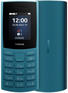 Сотовый телефон Nokia Мобильный телефон 105 DS EAC 0.048 голубой моноблок 2Sim 1.8" 120x160 Series 30+ GSM900/1800 GSM1900 FM