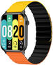 Умные часы, браслет ARK Смарт-часы Kieslect KS 44.2мм 1.78" AMOLED корп.черный рем.желтый/оранжевый