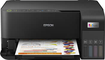 Струйный МФУ Epson МФУ струйный EcoTank L3550  A4 WiFi черный