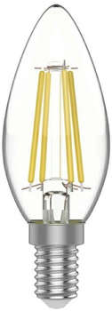 Лампа GAUSS светодиодная Basic 1031115 4.5Вт цок.:E14 свеча 220B 2700K св.свеч.бел.теп.
