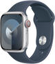 Умные часы, браслет Apple Смарт-часы Watch SE 2023 A2723 44мм OLED корп.серебристый Nike Sport Loop рем.синий