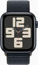 Умные часы, браслет Apple Смарт-часы Watch SE 2023 A2723 44мм OLED корп.темная ночь Sport Loop рем.темная ночь разм.брасл.:145-220мм
