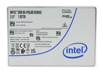 Накопитель для сервера Intel SSD жесткий диск PCIE 1.92TB TLC D5-P5530 SSDPF2KX019XZN1 INTEL
