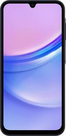 Смартфон Samsung SM-A155F Galaxy A15 256Gb 8Gb темно-синий моноблок 3G 4G 2Sim 6.5" 1080x2340 Android 14 50Mpix 802.11 a/b/g/n/ac NFC GPS GSM900/1800 GSM1900 TouchSc microSD max1024Gb