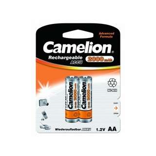 Аккумулятор CAMELION AA-2000mAh Ni-Mh BL-2