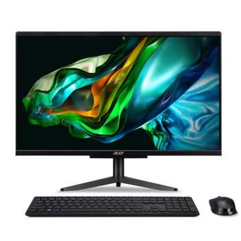 Моноблок Acer Aspire C24-1610 [DQ.BLBCD.001] Black 23.8" {Full HD N200/8Gb/SSD256Gb UHDG/CR/noOS/kb/m}