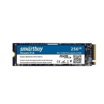 Накопитель SSD Smart Buy Smartbuy M.2 SSD 256Gb Stream E14 SBSSD256-STE14-M2P3 NVMe PCIe3