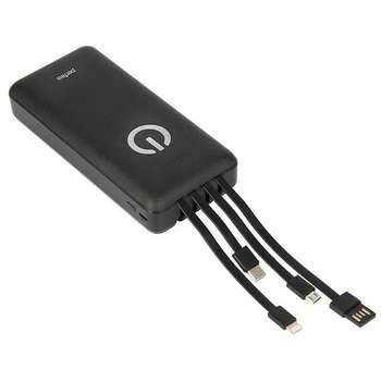 Зарядное устройство, аккумулятор Perfeo Powerbank ABSOLUTE 20000mah In Micro usb,USB /Out USB,Micro usb,Type-C,Lightning, 2.1А/ Black