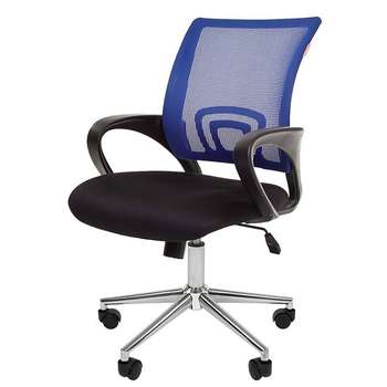Кресло, стул CHAIRMAN Офисное кресло    696    Россия     TW синий хром new