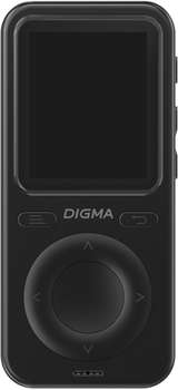 MP3-плеер Digma Плеер Hi-Fi Flash B5 8Gb черный/1.77"/FM/microSD