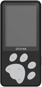 MP3-плеер Digma Плеер Hi-Fi Flash S5 8Gb черный/серый/2.4"/FM/microSD/microSDHC