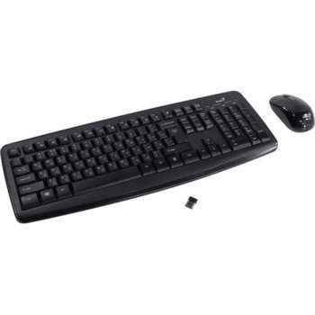 Комплект (клавиатура+мышь) Genius Комплект беспроводной Smart KM-8100 , Black 31340004416