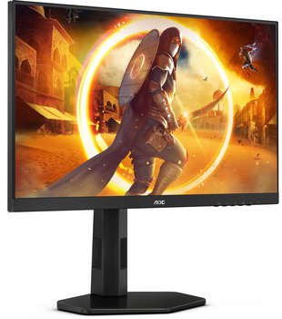 Монитор AOC 23.8" Gaming 24G4X черный IPS LED 16:9 HDMI M/M матовая HAS Piv 1300:1 300cd 170гр/160гр 1920x1080 180Hz DP FHD