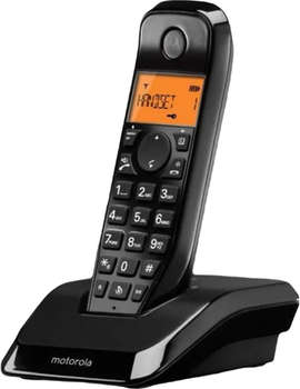 Телефон MOTOROLA Р/Dect S1201 черный АОН