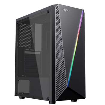 Корпус GINZZU SL150 панель с RGB подсветкой