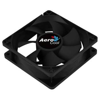 Кулер AeroCool Fan Force 8 / 80mm/ 3pin+4pin/ Black