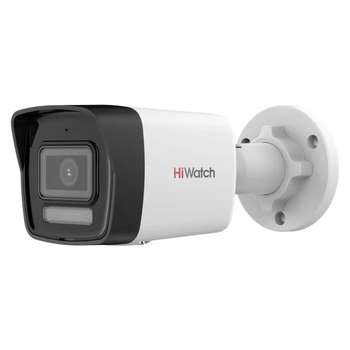 Камера видеонаблюдения HiWatch DS-I250M 2Мп уличная цилиндрическая IP-камера с EXIR-подсветкой до 30м и встроенным микрофоном