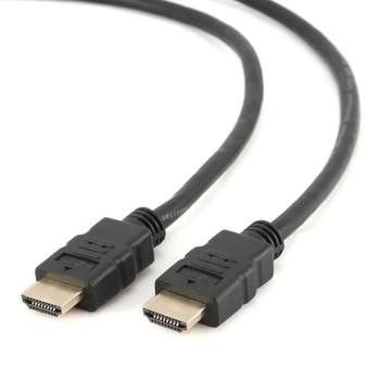 Кабели DVI Fillum Кабель HDMI 1 м., ver.2.0b, медь, черный, разъемы: HDMI A male-HDMI A male, пакет. [FL-C-HM-HM-1M]