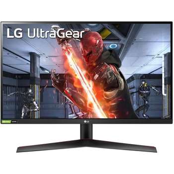 Монитор LG LCD 27" 27GN600-B UltraGear {IPS 1920x1080 144Hz FreeSync 350cd 16:9 2xHDMI DisplayPort VESA}