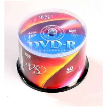 Оптический диск VS Диски DVD-R 4,7 GB 16x CB/50