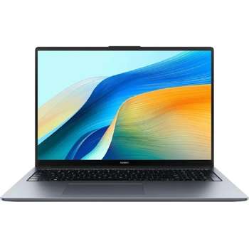 Ноутбук Huawei MateBook D16 MCLF-X [53013YDK] Black 16"  {FHD i5-12450H/16GB/512GB SSD/DOS}