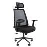 Кресло CHAIRMAN Офисное кресло 535 Россия BLACK ткань черный/серый