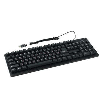 Клавиатура Sven проводная Standard 301, USB, 104 клавиши, чёрная, SV-03100301UB