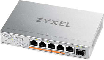 Маршрутизатор Zyxel Коммутатор XMG-105HP-EU0101F  5x2.5Гбит/с 1SFP+ 4PoE++ 70W неуправляемый