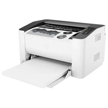 Лазерный принтер HP Принтер лазерный Laser 107w А4, 20 стр./мин, 10000 стр./мес., Wi-Fi, 4ZB78A