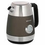 Чайник/Термопот KITFORT Чайник КТ-633-1, 1,7 л, 2200 Вт, закрытый нагревательный элемент, термометр, пластик/металл, графит