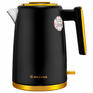 Чайник/Термопот BRAYER Чайник BR1017, 1,7 л, 2200 Вт, закрытый нагревательный элемент, сталь, черный