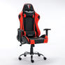 Игровое кресло BRABIX Кресло компьютерное "Hunter GM-130", две подушки, экокожа, черное/красное, 532797