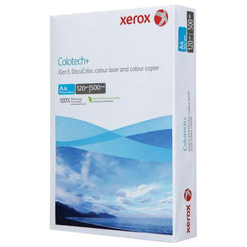 Бумага Xerox А4, 120 г/м2, 500 л., COLOTECH+, Австрия, 161% CIE, 003R94651