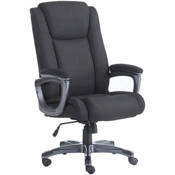 Кресло BRABIX офисное PREMIUM "Solid HD-005", НАГРУЗКА до 180 кг, ткань, черное, 531822