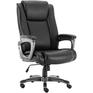 Кресло BRABIX офисное PREMIUM "Solid HD-005", НАГРУЗКА до 180 кг, рециклированная кожа, черное, 531941