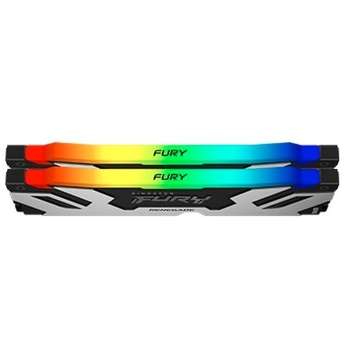 Оперативная память Kingston DDR5 DIMM 32GB DDR5-6000 Kit 2x16Gb KF560C32RSAK2-32 FURY Renegade RGB XMP