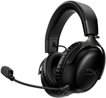 Игровая гарнитура HYPERX Наушники с микрофоном Cloud III черный мониторные Radio оголовье