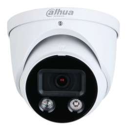Камера видеонаблюдения DAHUA DH-IPC-HDW3849HP-AS-PV-0280B-S4 Уличная турельная IP-видеокамера TiOC с ИИ и активным сдерживанием 8Мп, 1/2.8” CMOS, объектив 2.8мм, видеоаналитика, ИК 30м, LED 30м, IP67, корпус: металл
